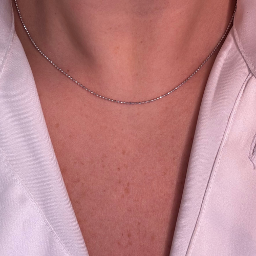 Collana Sandra diamantata